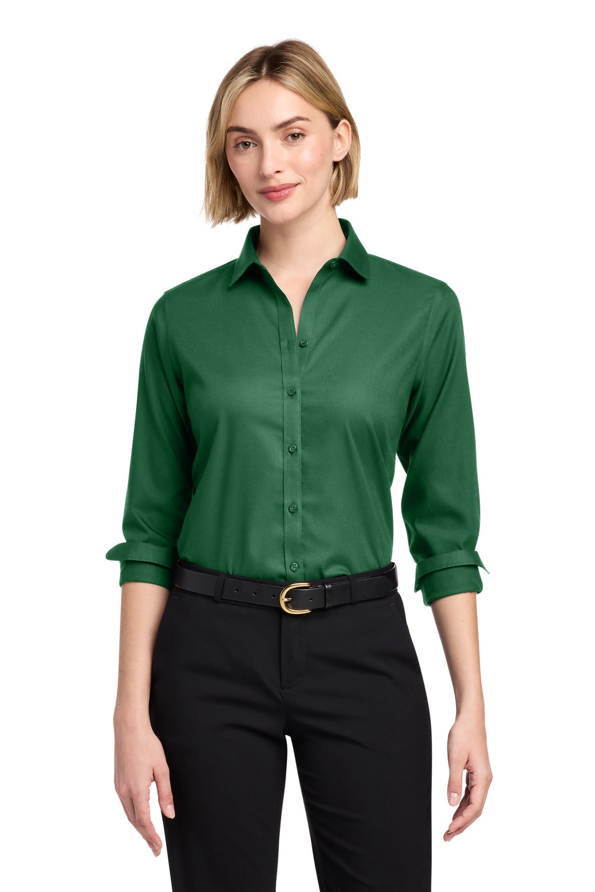 Brooks Brothers® Women's Wrinkle-Free Stretch Nailhead Shirt BB18003