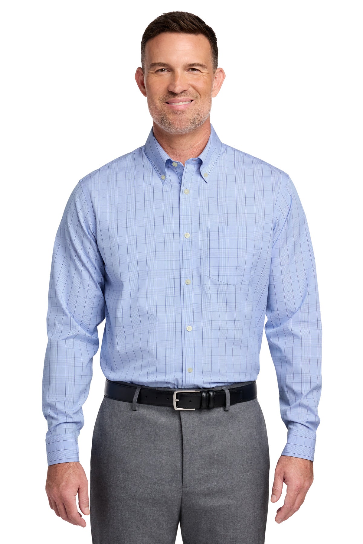 Brooks Brothers® Wrinkle-Free Stretch Patterned Shirt BB18008
