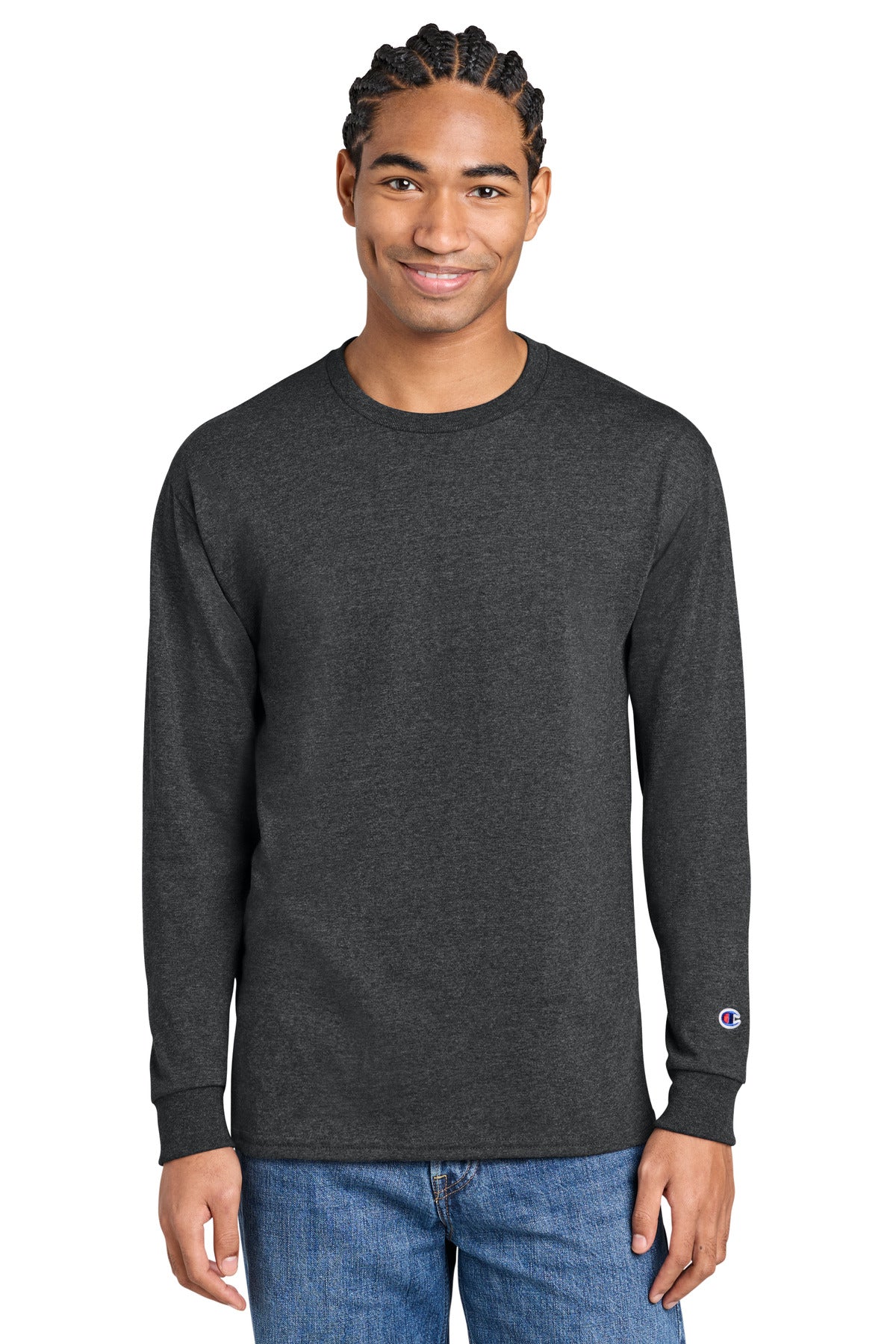Champion ® Heritage 5.2-Oz. Jersey Long Sleeve Tee CC8C