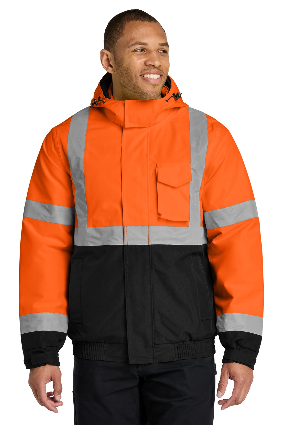 CornerStone® ANSI 107 Class 3 Economy Waterproof Insulated Bomber Jacket CSJ500