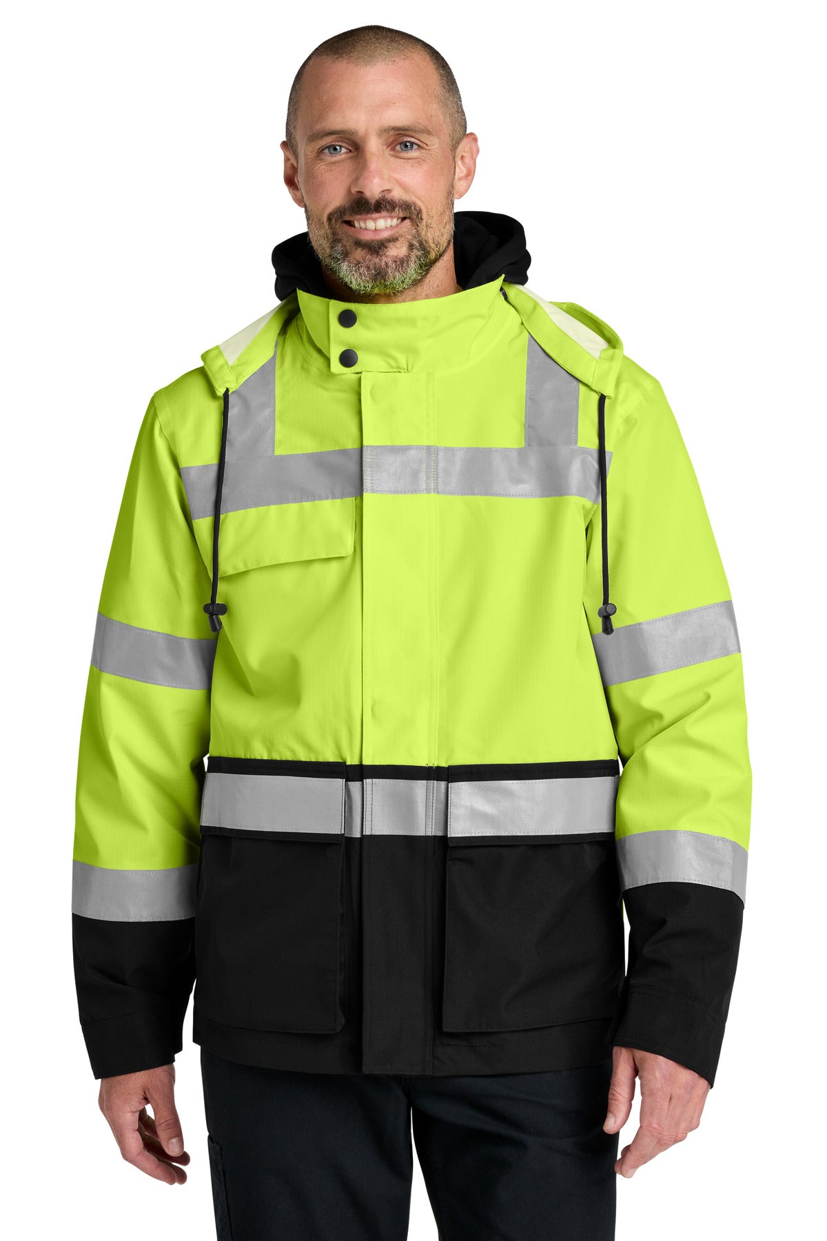 CornerStone® ANSI 107 Class 3 Waterproof Ripstop 3-In-1 Parka CSJ502