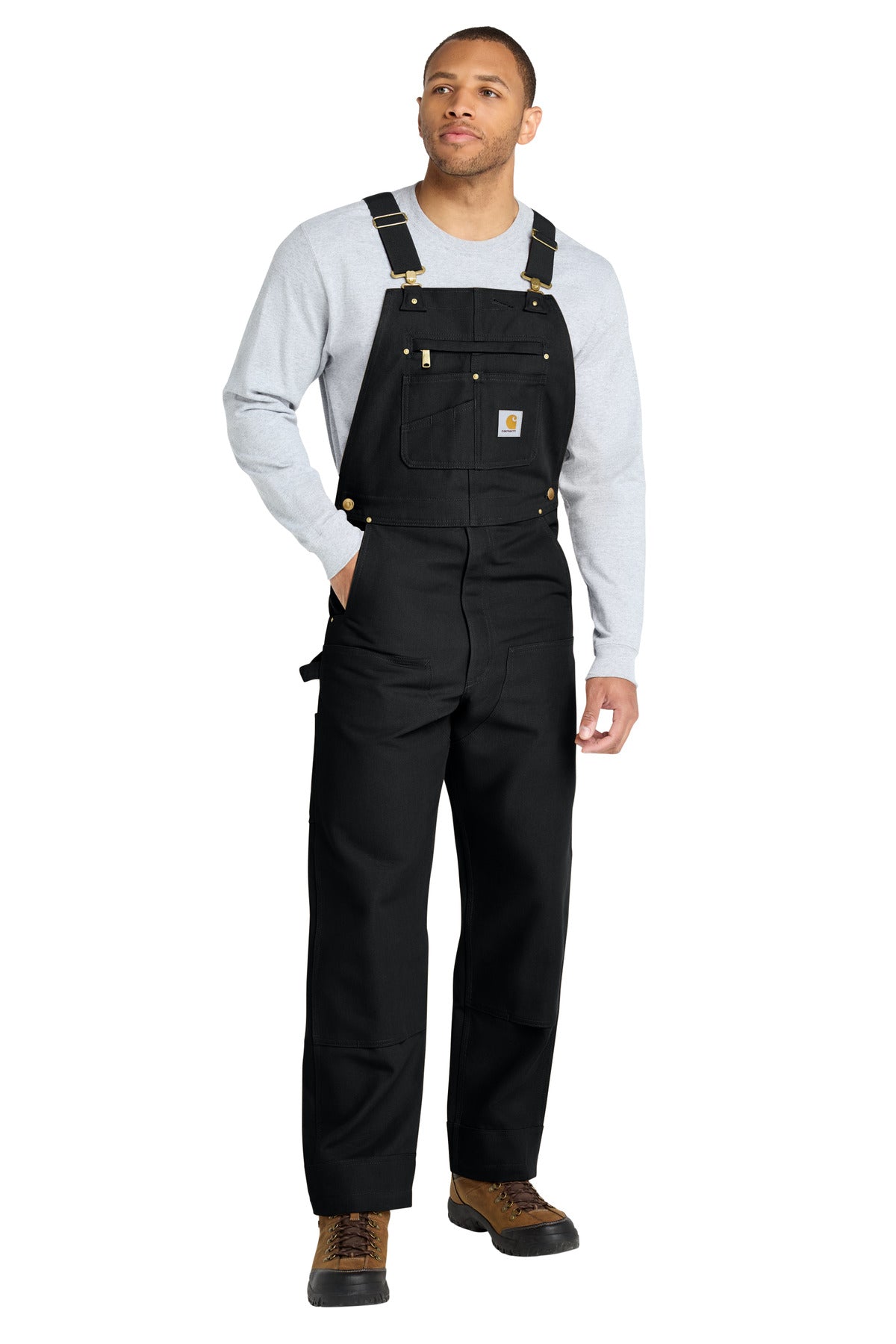 Carhartt® Duck Unlined Bib Overalls. CT102776