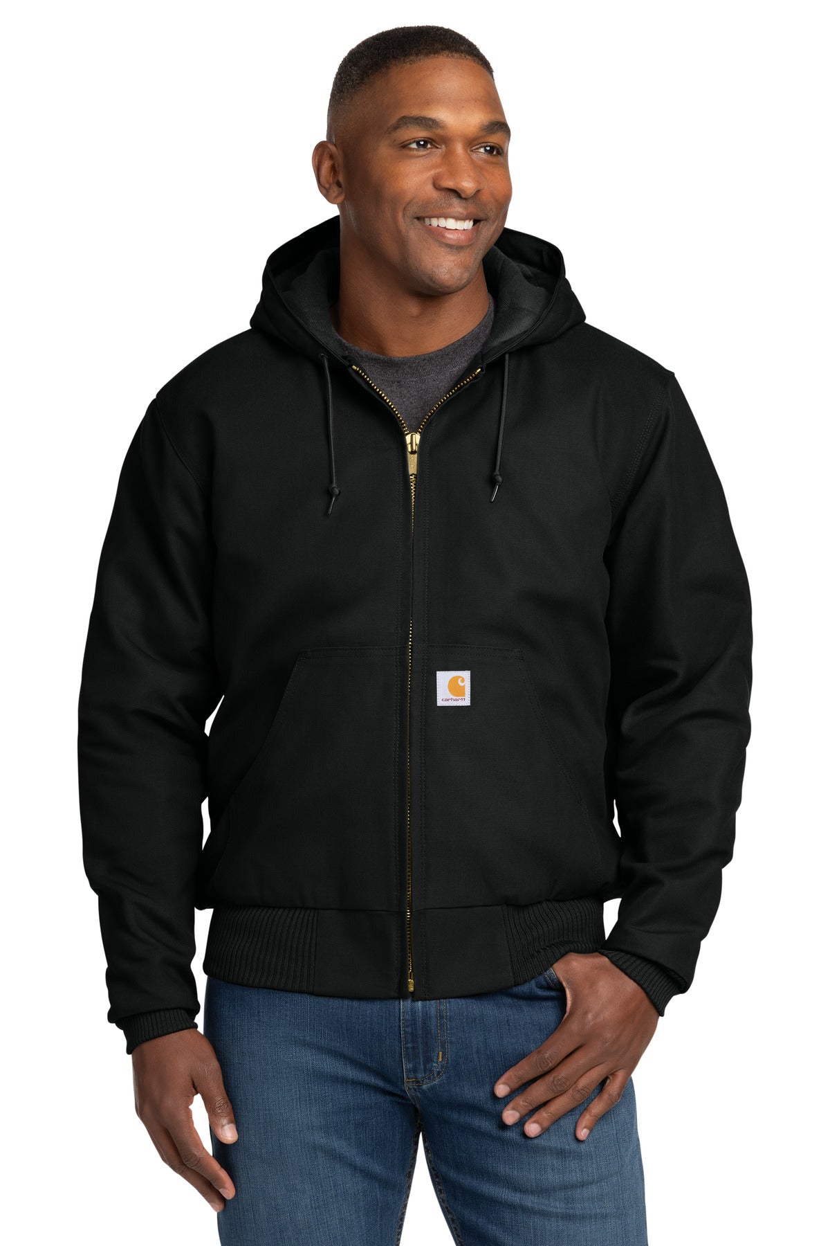 Carhartt ® Tall Quilted-Flannel-Lined Duck Active Jac. CTT106677