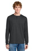 District® Perfect Tri® Long Sleeve Henley DT145