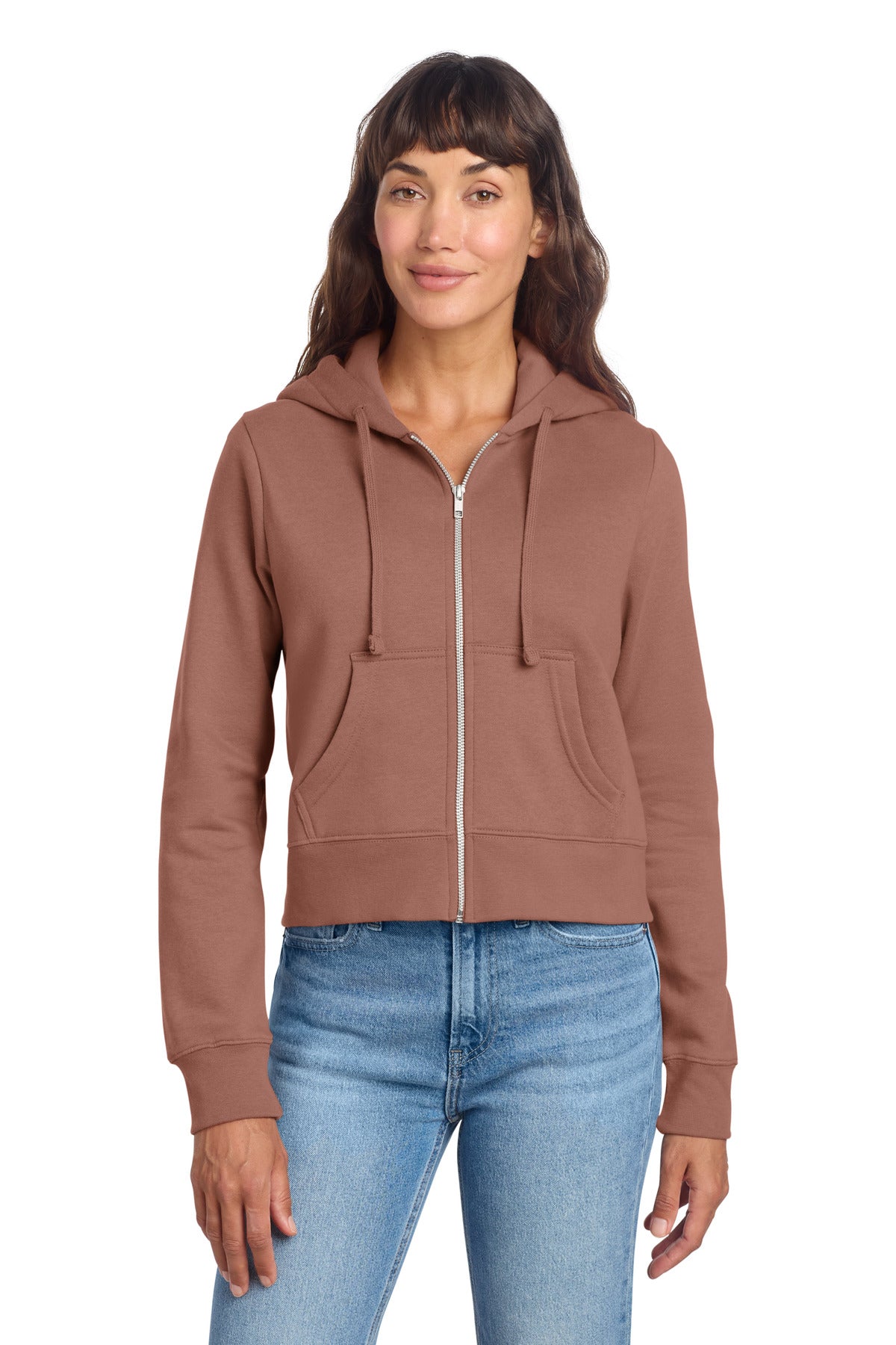District® Women's V.I.T.™ Fleece Full-Zip Hoodie DT6103