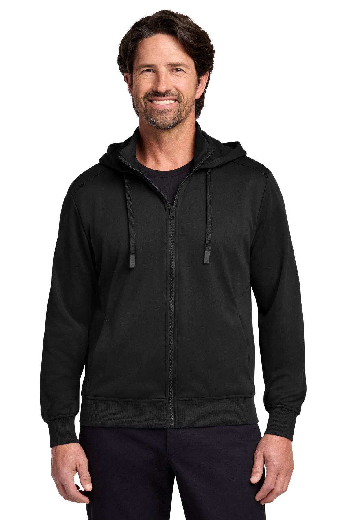 Port Authority® Smooth Fleece Hooded Jacket F814