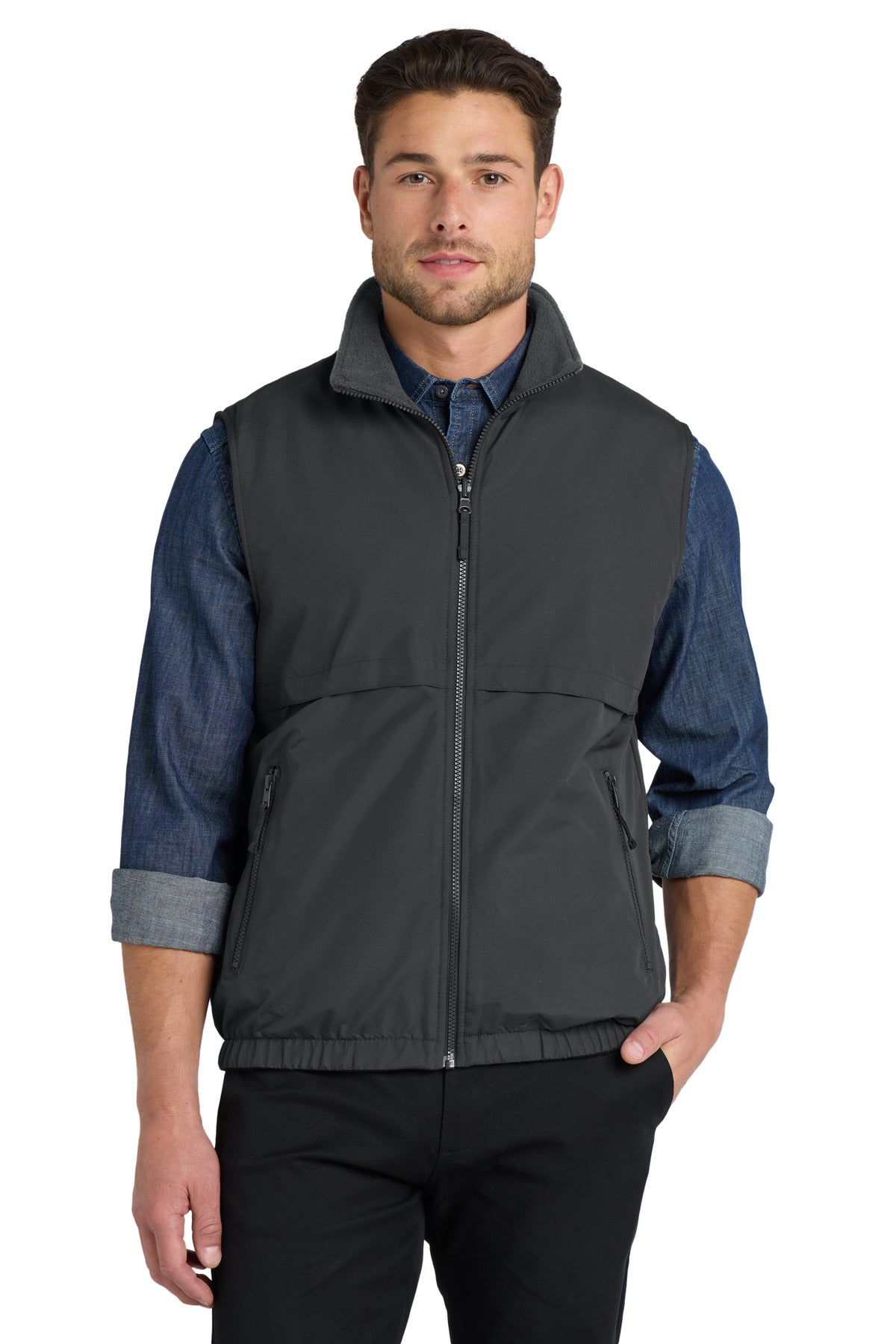 Port Authority® Reversible Charger Vest. J7490
