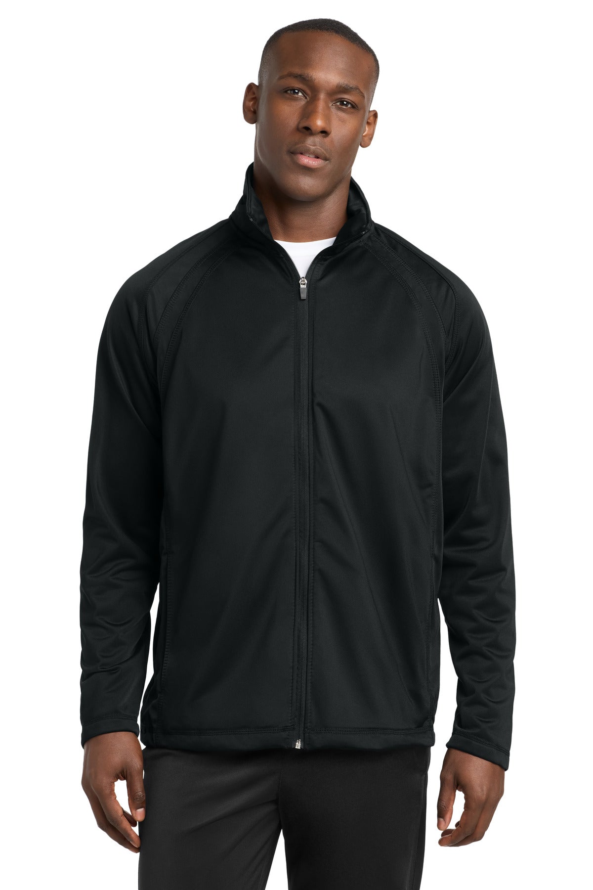 Sport-Tek® Tricot Track Jacket. JST90