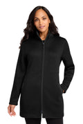 Port Authority® Women's Arc Sweater Fleece Long Jacket L425