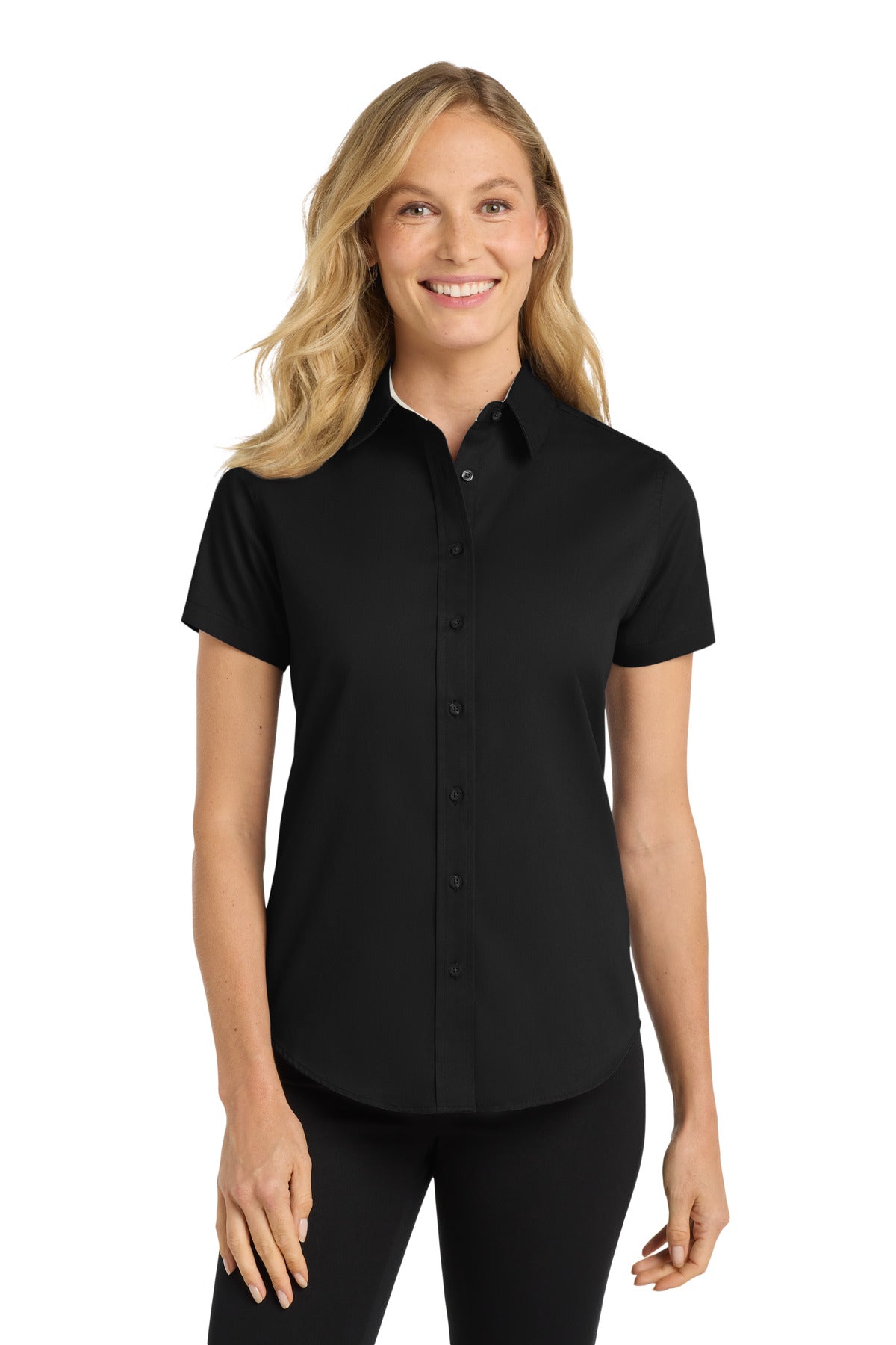Port Authority® Women's Short Sleeve Easy Care  Shirt.  L508