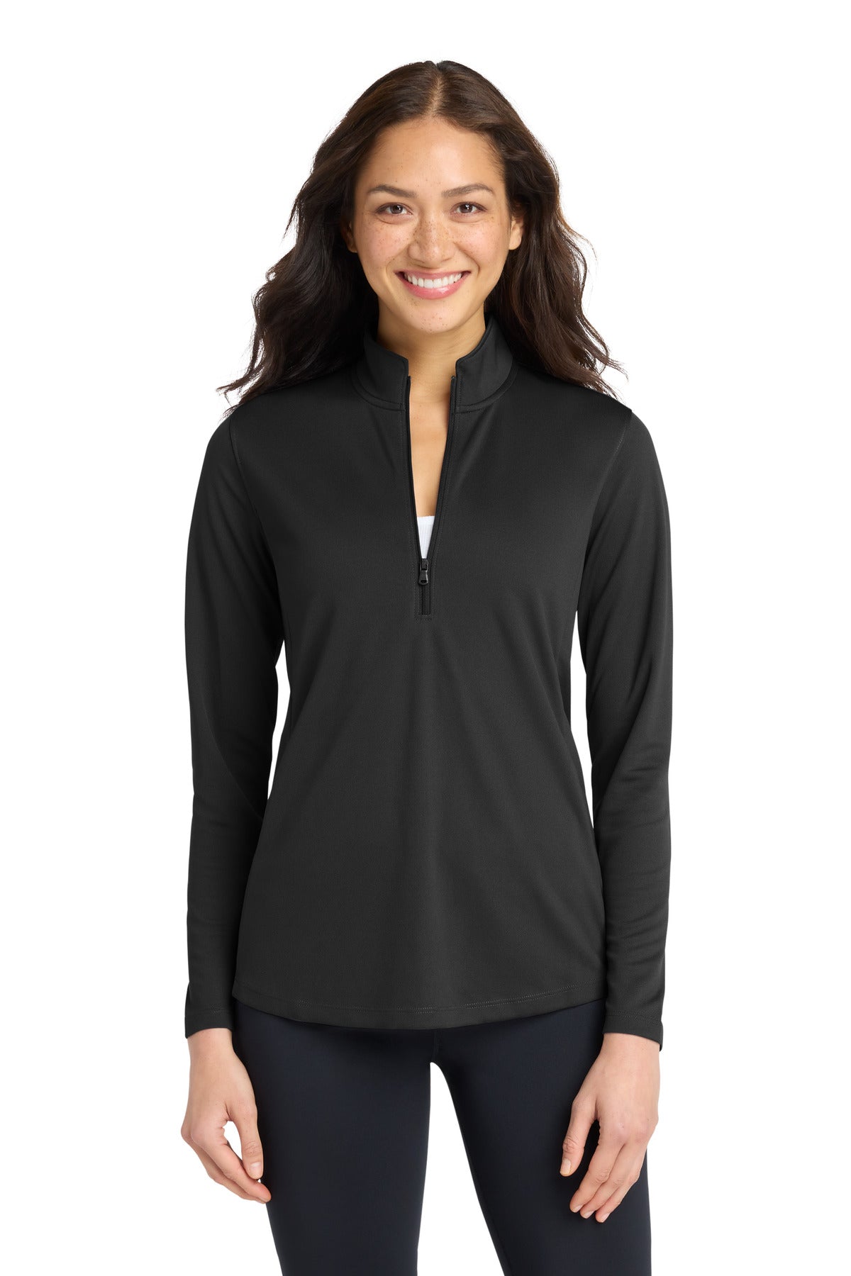 Port Authority® Women's Dry Zone® UV Micro-Mesh 1/4-Zip LK112
